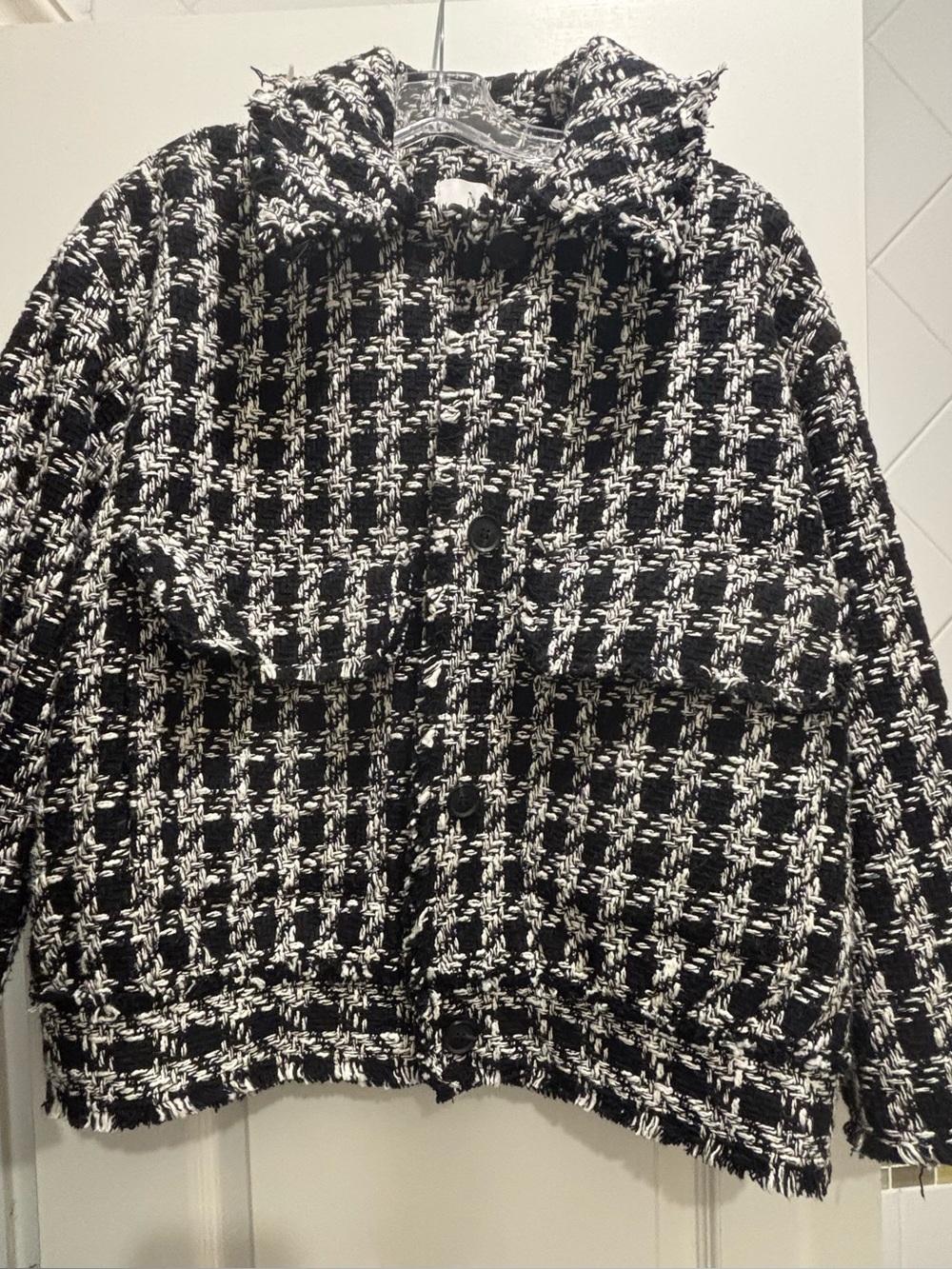 H&M Houndstooth Jacket MEDIUM